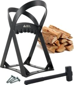 Lighted Lifestyle™| Houtklover Voor Aanmaakhout Incl. Kloofhamer - Houtsplijter - Houtkliever - Snel Haardhout - Gietijzer - Incl. Schroeven 15 Lighted Lifestyle™| Houtklover Voor Aanmaakhout Incl. Kloofhamer - Houtsplijter - Houtkliever - Snel Haardhout - Gietijzer - Incl. Schroeven -Tuingereedschaps Winkel 1040x1200