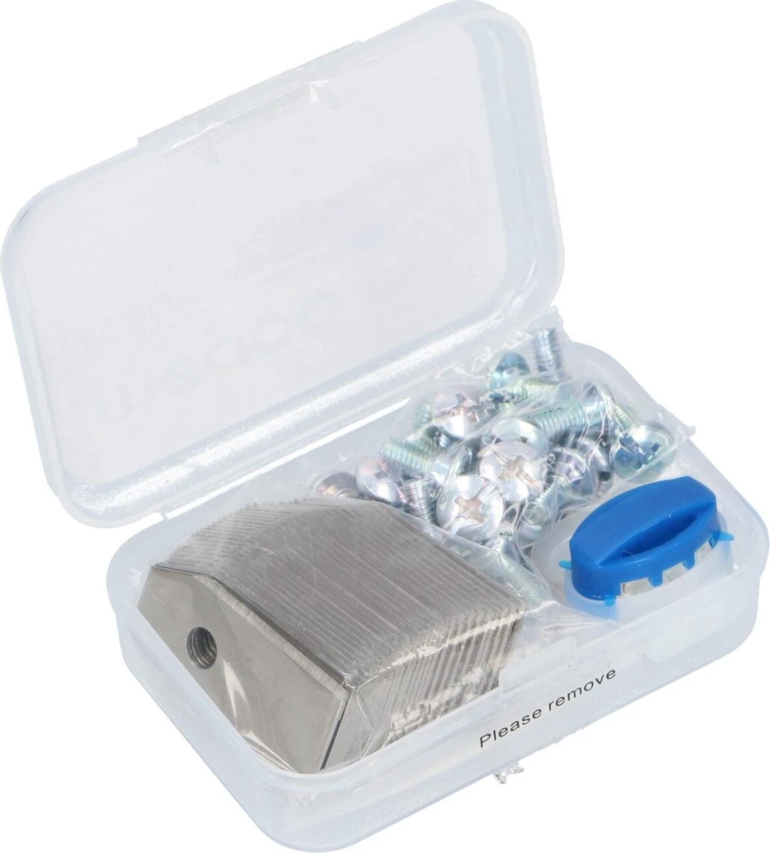 Mesjes Voor Gardena Robotmaaier - Husqvarna Automower - 30st - RVS Coated - Plastic Box + CONNECTOR 6 Mesjes Voor Gardena Robotmaaier - Husqvarna Automower - 30st - RVS Coated - Plastic Box + CONNECTOR - Afbeelding 6