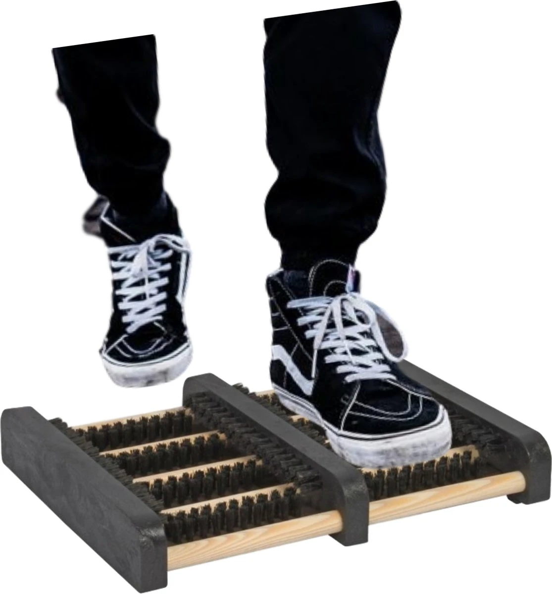 SchoneSchoen Voetveger - Voetenveger - Laarzenborstel - Borstelmat - Schoenenborstel - Laarzenrek 4 SchoneSchoen Voetveger - Voetenveger - Laarzenborstel - Borstelmat - Schoenenborstel - Laarzenrek - Afbeelding 4