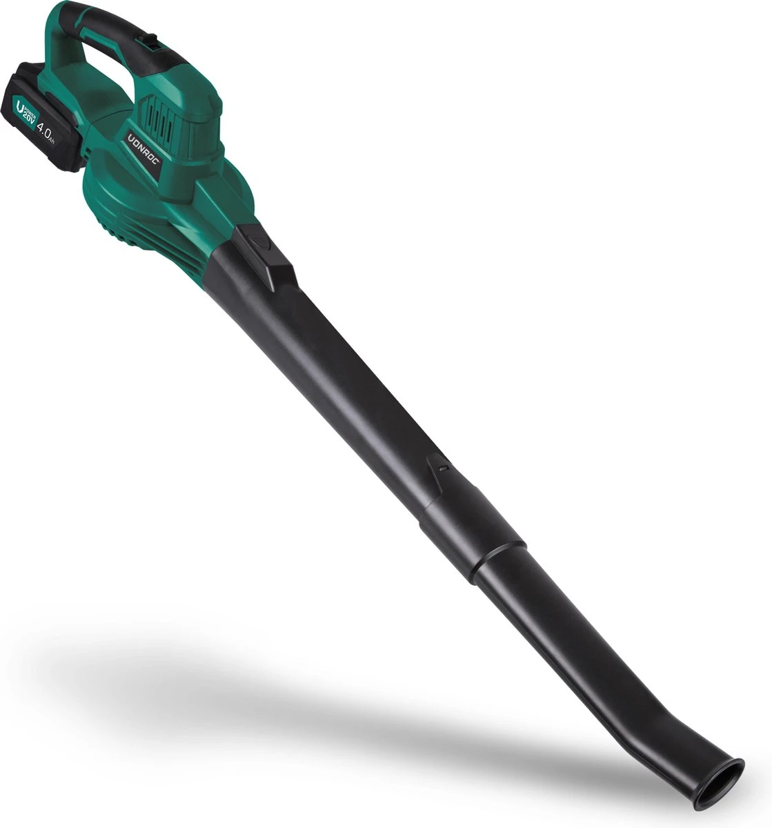 VONROC Accu Bladblazer – VPower 20V – 2 Standen – Max. Blaassnelheid 190km/u – Incl. 4.0Ah Accu En Sneloplader 1 VONROC Accu Bladblazer – VPower 20V – 2 Standen – Max. Blaassnelheid 190km/u – Incl. 4.0Ah Accu En Sneloplader