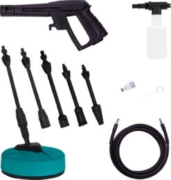 VONROC Hogedrukreiniger V14-2 - 1400W – 110 Bar – 390 L/h – Incl. 5m Slang, Reinigingsmiddelen Flesje, Terrasreiniger En Meer 14 VONROC Hogedrukreiniger V14-2 - 1400W – 110 Bar – 390 L/h – Incl. 5m Slang, Reinigingsmiddelen Flesje, Terrasreiniger En Meer -Tuingereedschaps Winkel 1142x1200 1