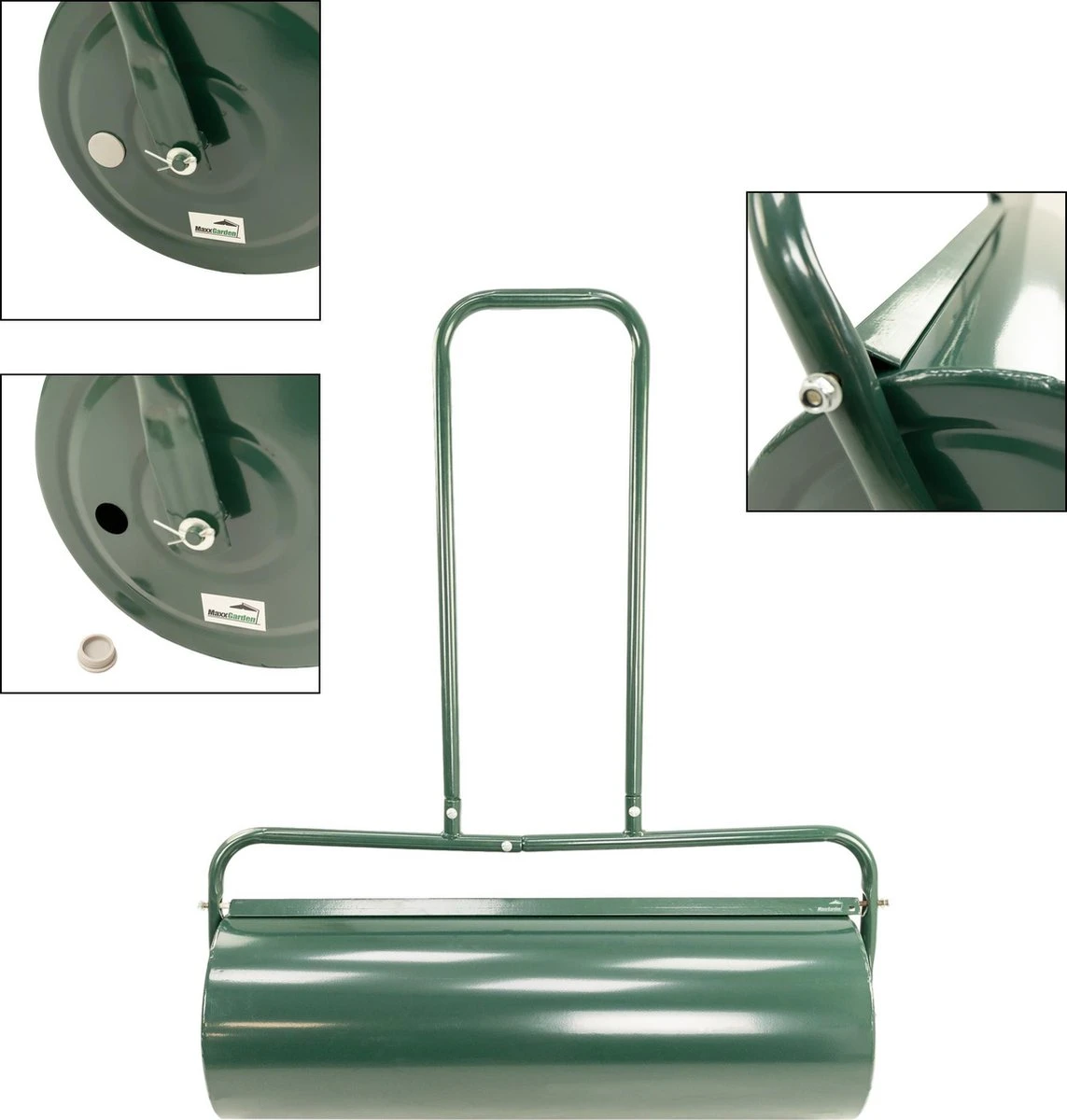 MaxxGarden Tuinwals - Gazonrol - Gazonwals - Graswals - Vulbaar Met Zand Of Water - 90cm 5 MaxxGarden Tuinwals - Gazonrol - Gazonwals - Graswals - Vulbaar Met Zand Of Water - 90cm - Afbeelding 5