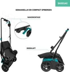 VONROC Elektrische Verticuteermachine - Gazonbeluchter – 1300W – Maaibreedte 320 Mm – 4 Dieptestanden (12/9/6/3 Mm) – Incl. 35L. Opvangbak 11 VONROC Elektrische Verticuteermachine - Gazonbeluchter – 1300W – Maaibreedte 320 Mm – 4 Dieptestanden (12/9/6/3 Mm) – Incl. 35L. Opvangbak -Tuingereedschaps Winkel 1170x1200 1