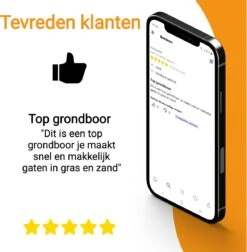 Grondboor Voor Boormachine - 8x25 Cm - Zwart 17 Grondboor Voor Boormachine - 8x25 Cm - Zwart -Tuingereedschaps Winkel 1176x1200 1