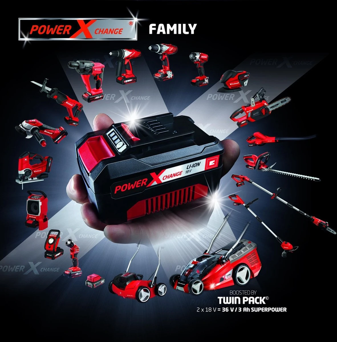 Einhell Accu Kettingzaag GE-LC 18 Li Kit (1x3,0Ah) Power X-Change (Li-Ion - 18 V - 25 Cm Zwaardlengte - 23 Cm Snijlengte - Terugslagbescherming - Kettingvangbout - Incl. 3,0 Ah Accu En Lader) 8 Einhell Accu Kettingzaag GE-LC 18 Li Kit (1x3,0Ah) Power X-Change (Li-Ion - 18 V - 25 Cm Zwaardlengte - 23 Cm Snijlengte - Terugslagbescherming - Kettingvangbout - Incl. 3,0 Ah Accu En Lader) - Afbeelding 8