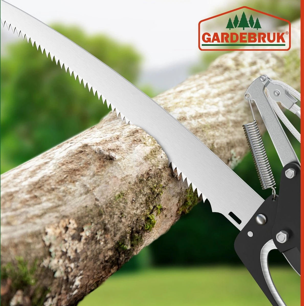 Gardebruk Takkenzaag Telescopisch - 2in1 Zaag & Snoeischaar - Oranje 15 Gardebruk Takkenzaag Telescopisch - 2in1 Zaag & Snoeischaar - Oranje - Afbeelding 15