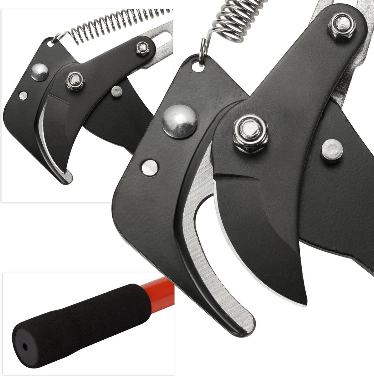 Gardebruk Takkenzaag Telescopisch - 2in1 Zaag & Snoeischaar - Oranje 11 Gardebruk Takkenzaag Telescopisch - 2in1 Zaag & Snoeischaar - Oranje - Afbeelding 11