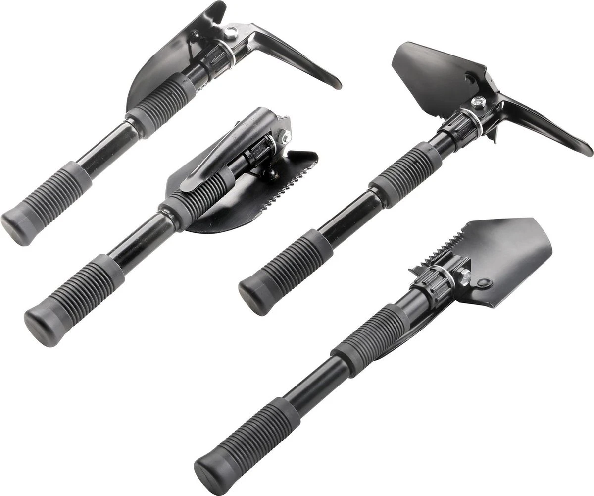 MacGyver Pikhouweelset En Schep - Opvouwbaar Pioniersschep - Zaag - Veldschep Inklapbaar - IJzer 1 MacGyver Pikhouweelset En Schep - Opvouwbaar Pioniersschep - Zaag - Veldschep Inklapbaar - IJzer