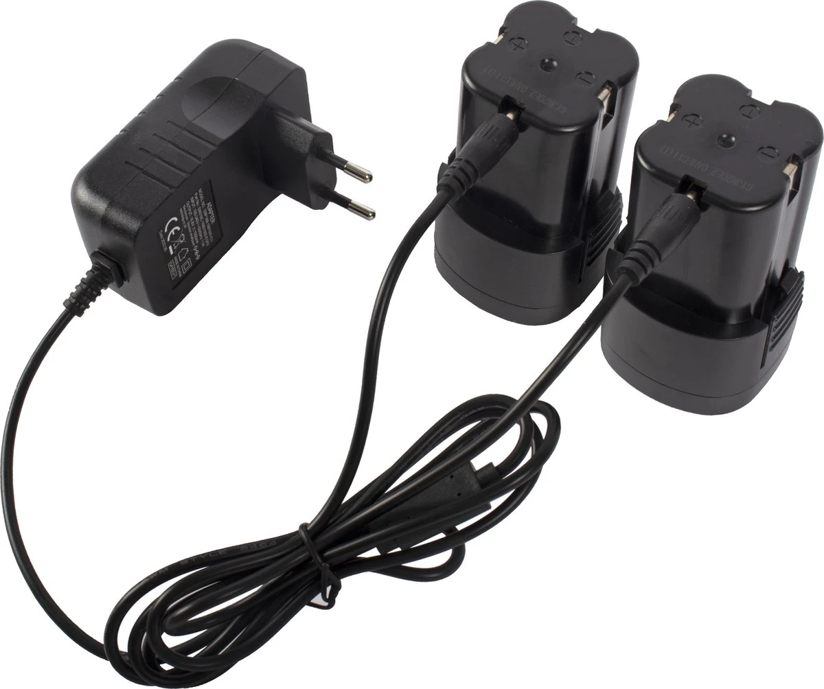 Talen Tools - Elektrische Snoeischaar - Takkenschaar - Heggenschaar - Professioneel - 2 Accu's & Opbergkoffer 3 Talen Tools - Elektrische Snoeischaar - Takkenschaar - Heggenschaar - Professioneel - 2 Accu's & Opbergkoffer - Afbeelding 3