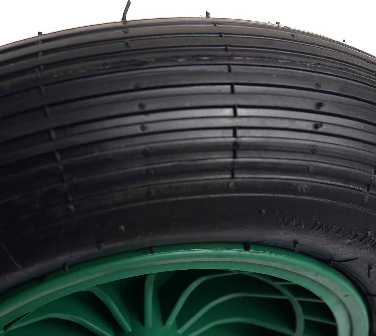 Kruiwagen Wiel 4.00 - 8 Luchtband Lijnprofiel - Asdiameter 20mm 3 Kruiwagen Wiel 4.00 - 8 Luchtband Lijnprofiel - Asdiameter 20mm - Afbeelding 3