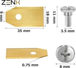 Titanium Robot Grasmaaier Mesjes Voor Husqvarna Automower, Gardena Robotmaaiers 19 Titanium Robot Grasmaaier Mesjes Voor Husqvarna Automower, Gardena Robotmaaiers -Tuingereedschaps Winkel 1200x1076 2