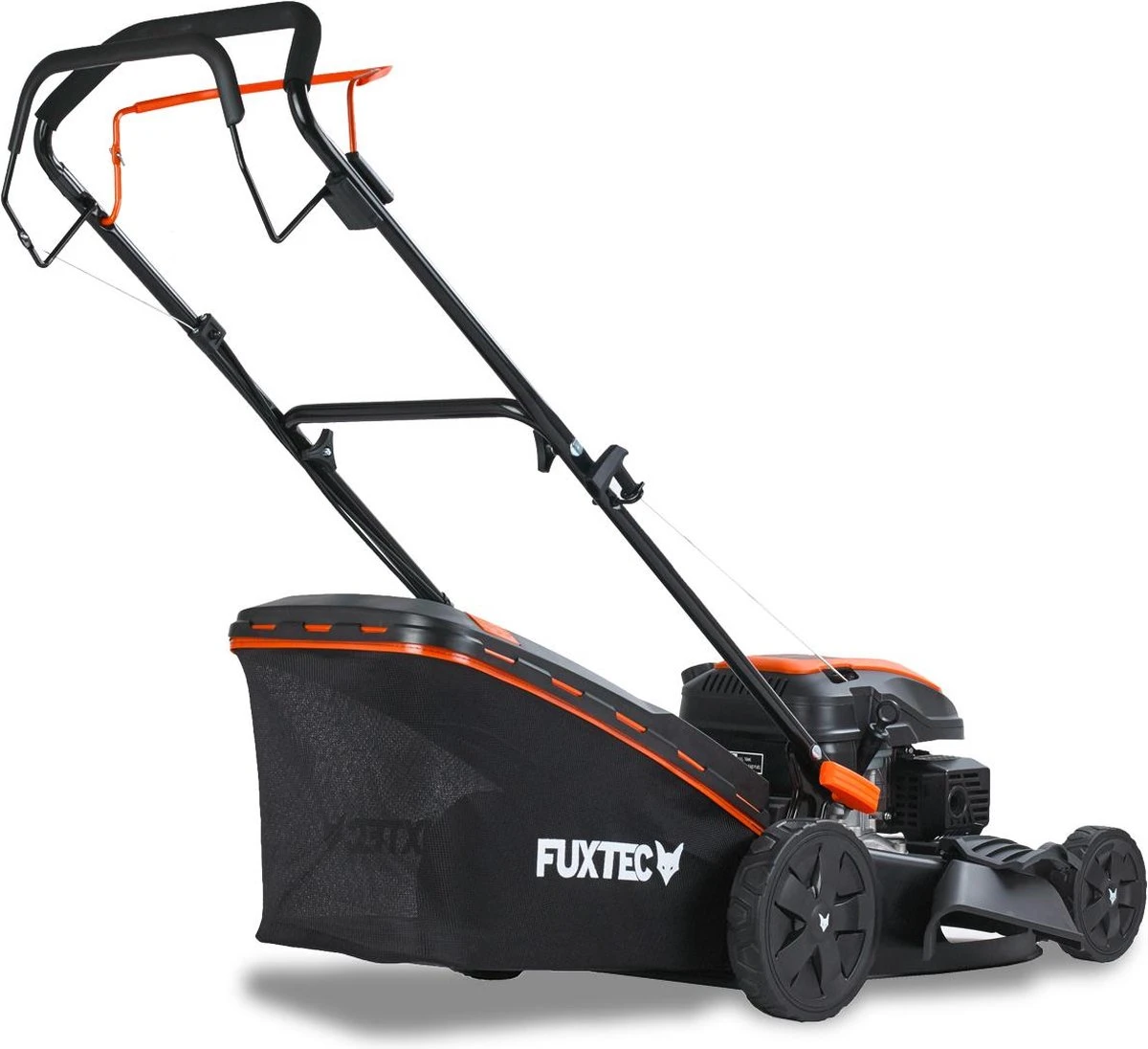 FUXTEC Grasmaaier Benzine - 51cm - 4-takt - 170cc - Zelfrijdend / Zelftrekkend /achterwielaandrijving - Mulchfunctie - Opvangbak 60L - FX-RM5170 8 FUXTEC Grasmaaier Benzine - 51cm - 4-takt - 170cc - Zelfrijdend / Zelftrekkend /achterwielaandrijving - Mulchfunctie - Opvangbak 60L - FX-RM5170 - Afbeelding 8