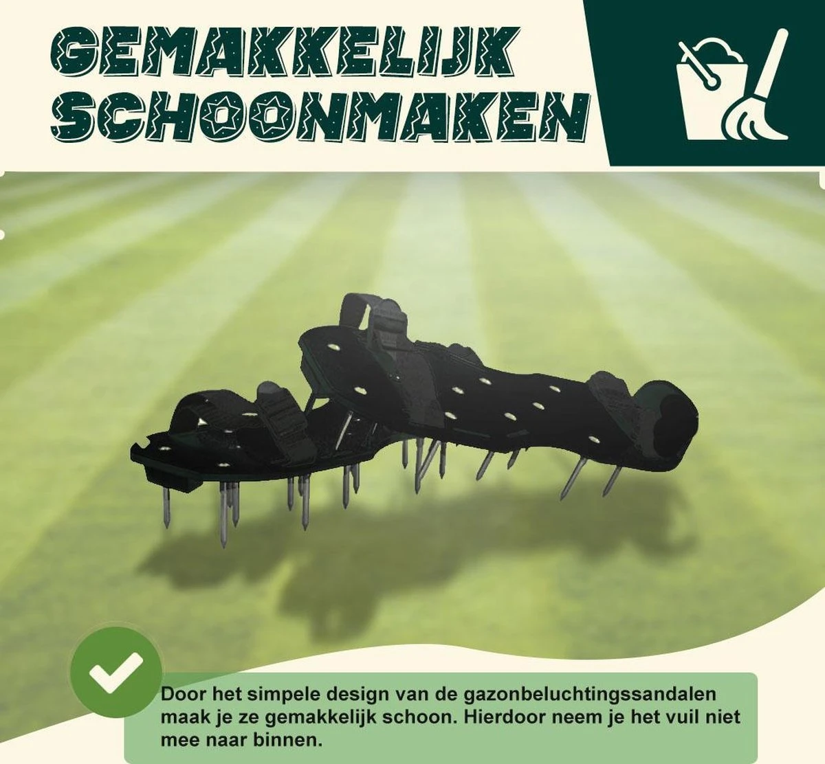 Merkloos Gazonbeluchtingssandalen Premium - Gazonbeluchter - Beluchter - Gazonverluchter - Gazonpriksandalen - Verticuteerroller - Graszaad - Gazonmest - Kerstcadeau - Voor Mannen - Voor Vrouwen - Cadeautjes- Vaderdag Cadeau- Geschenk- Cadeautjes 2 Merkloos Gazonbeluchtingssandalen Premium - Gazonbeluchter - Beluchter - Gazonverluchter - Gazonpriksandalen - Verticuteerroller - Graszaad - Gazonmest - Kerstcadeau - Voor Mannen - Voor Vrouwen - Cadeautjes- Vaderdag Cadeau- Geschenk- Cadeautjes - Afbeelding 2