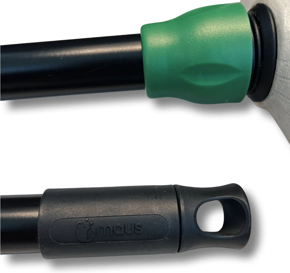 MAUS Bezem Binnen 50cm - Zachte Paardenhaar Zaalveger Met Steel 150cm - Gerecycled - Made In EU - Zeer Robuust 2 MAUS Bezem Binnen 50cm - Zachte Paardenhaar Zaalveger Met Steel 150cm - Gerecycled - Made In EU - Zeer Robuust - Afbeelding 2