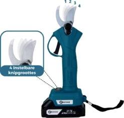 NovarGarden® Elektrische Snoeischaar NG1 - 2x Accu - Elektrisch - Takkenschaar - Op Batterij - 28mm 15 NovarGarden® Elektrische Snoeischaar NG1 - 2x Accu - Elektrisch - Takkenschaar - Op Batterij - 28mm -Tuingereedschaps Winkel 1200x1136 1