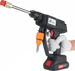 Merkloos Elektrische Accu-Hogedrukreiniger - 20Bar - Multifunctioneel Mondstuk - Draagbaar Oplaadbaar Snoerloos - Reinigingsspuitpistool - Met Rijke Accessoires - Voor Makita 18V-batterij - Voor Auto, Tuin, Terras, Raam (Zwart) 12 Merkloos Elektrische Accu-Hogedrukreiniger - 20Bar - Multifunctioneel Mondstuk - Draagbaar Oplaadbaar Snoerloos - Reinigingsspuitpistool - Met Rijke Accessoires - Voor Makita 18V-batterij - Voor Auto, Tuin, Terras, Raam (Zwart) -Tuingereedschaps Winkel 1200x1140 1