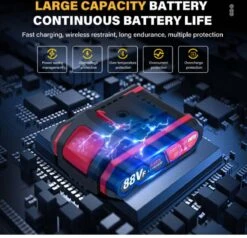 Violeworks® Accu Kettingzaag - Snoeizaag - Mini Kettingzaag - Handkettingzaag - Ook Voor Makita - Elektrische Kettingzaag - Elektrische Snoeischaar - Op Batterij - 2900 MAh - 1080W - 88V 12 Violeworks® Accu Kettingzaag - Snoeizaag - Mini Kettingzaag - Handkettingzaag - Ook Voor Makita - Elektrische Kettingzaag - Elektrische Snoeischaar - Op Batterij - 2900 MAh - 1080W - 88V -Tuingereedschaps Winkel 1200x1156 7