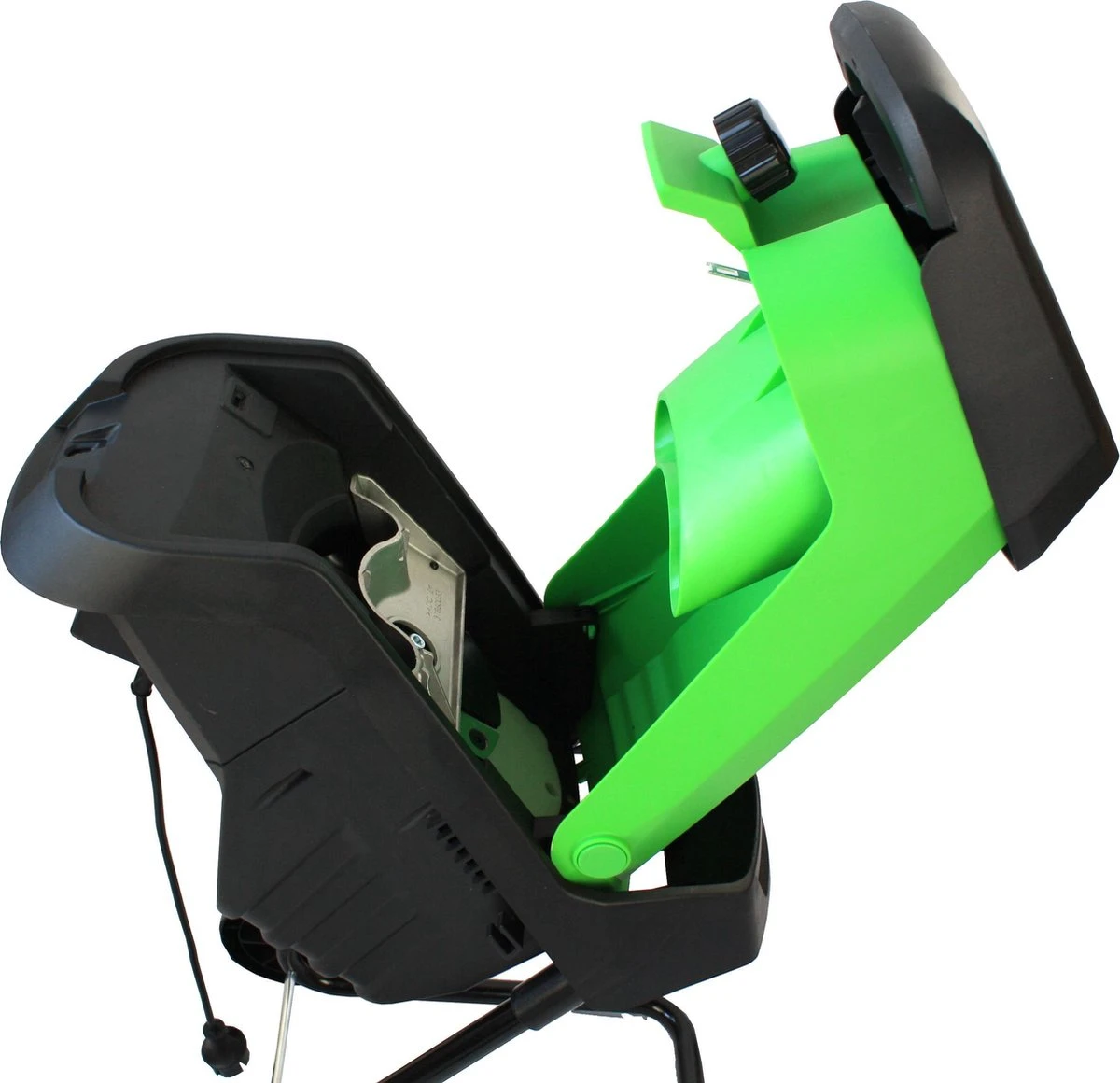 Profeco Stille Hakselaar 2000W - Tuinhakselaar - Versnipperaar Voor 45mm Takdikte - Incl. 50 Liter Opvangzak En Veilige Duwstok 5 Profeco Stille Hakselaar 2000W - Tuinhakselaar - Versnipperaar Voor 45mm Takdikte - Incl. 50 Liter Opvangzak En Veilige Duwstok - Afbeelding 5