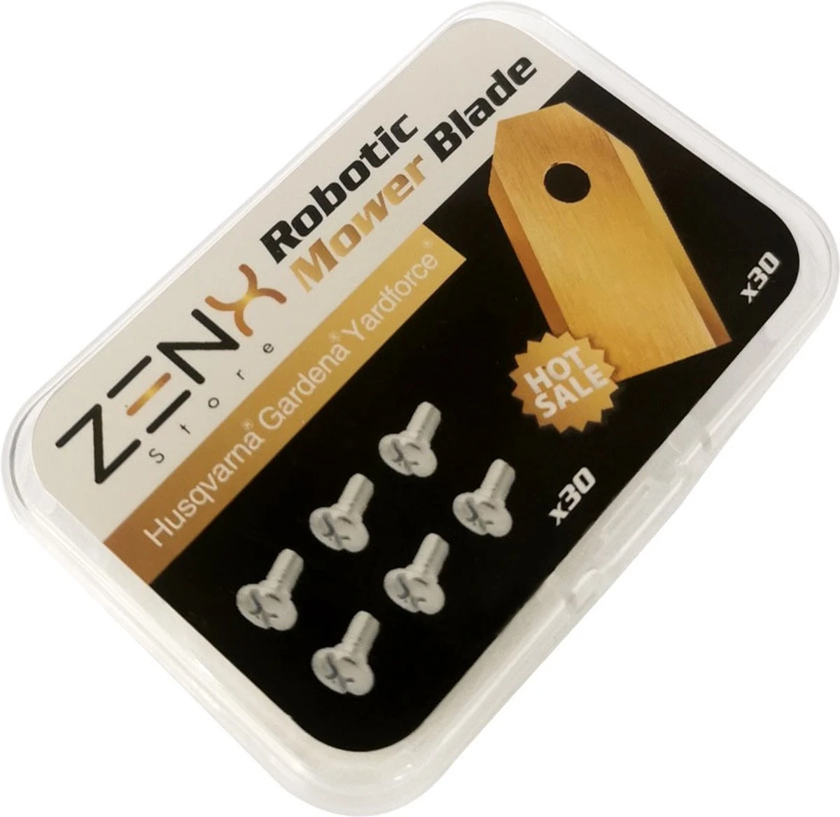 Titanium Robot Grasmaaier Mesjes Voor Husqvarna Automower, Gardena Robotmaaiers 8 Titanium Robot Grasmaaier Mesjes Voor Husqvarna Automower, Gardena Robotmaaiers - Afbeelding 8