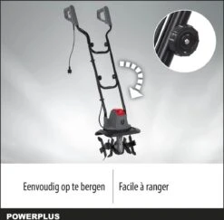 Powerplus POWEG7010 Tuinfrees - 1050W - Werkbreedte 320mm - Werkdiepte Max. 220mm - Incl. 4 Messen 9 Powerplus POWEG7010 Tuinfrees - 1050W - Werkbreedte 320mm - Werkdiepte Max. 220mm - Incl. 4 Messen -Tuingereedschaps Winkel 1200x1179 13