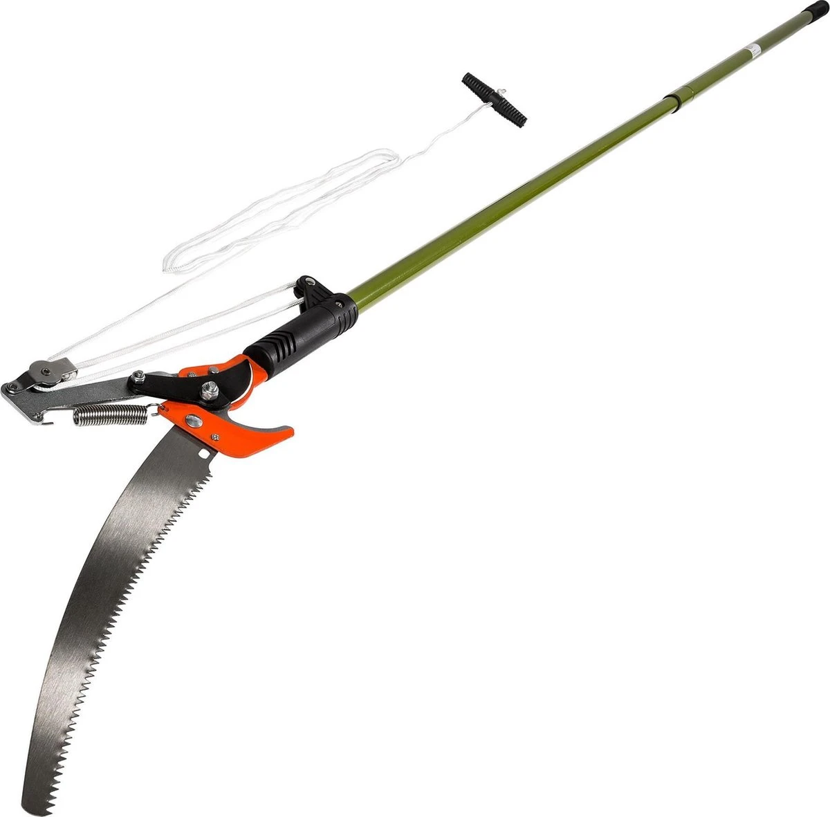 TecTake - Telescopische Boomzaag Snoeischaar Zaag Takken 1 TecTake - Telescopische Boomzaag Snoeischaar Zaag Takken