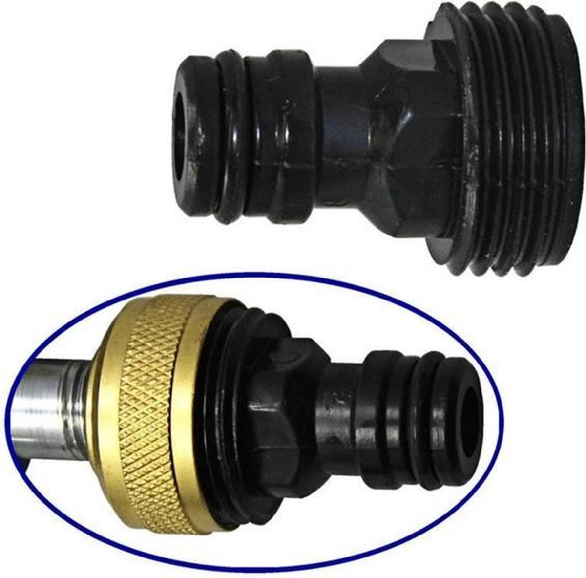 Merkloos Hogedrukreiniger | Opzetstuk Tuinslang | Spuitmond | Hogedrukspuit 2 Merkloos Hogedrukreiniger | Opzetstuk Tuinslang | Spuitmond | Hogedrukspuit - Afbeelding 2