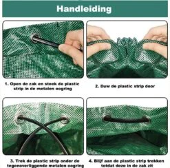 Tuin Afvalzakken - 2 Stuks - Opvouwbare Afvalzak - Tuin Afvalzak - Bladzakken - Waterstotend Tuinafvalzak - 270L 15 Tuin Afvalzakken - 2 Stuks - Opvouwbare Afvalzak - Tuin Afvalzak - Bladzakken - Waterstotend Tuinafvalzak - 270L -Tuingereedschaps Winkel 1200x1186