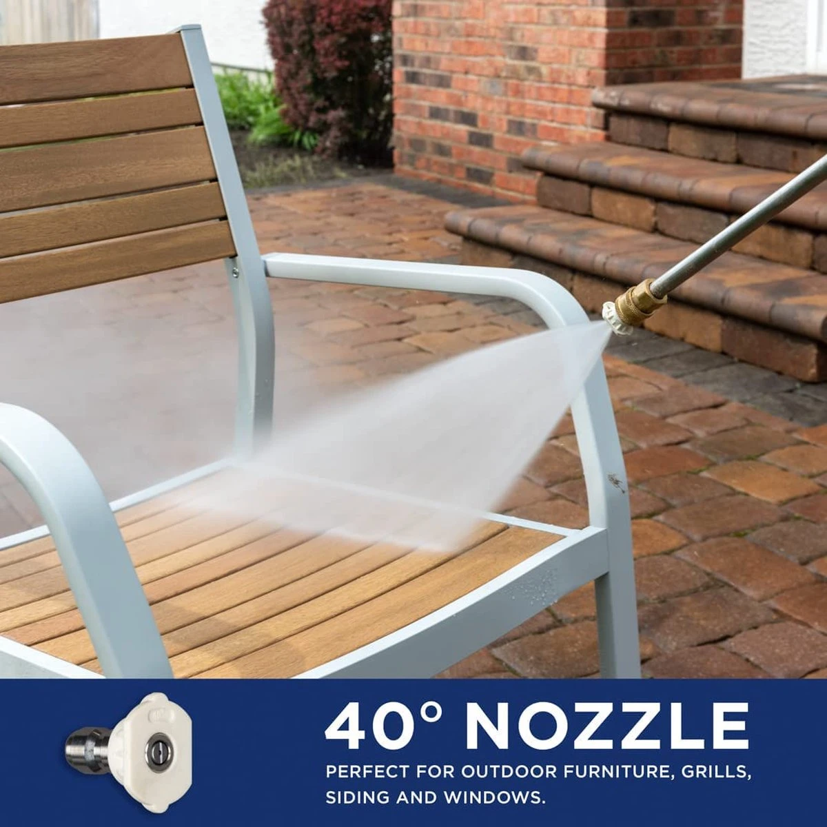 Powertech Professionele Hogedrukreiniger Op Benzine - 6.5 PK - 3600 PSI - 220 Bar - Hogedrukreiniger Auto - Terrasreiniger - Oppervlaktereiniger - Autoreiniger - Zwembadreiniger - 5 Snelkoppelstukken- Zwart / Rood 6 Powertech Professionele Hogedrukreiniger Op Benzine - 6.5 PK - 3600 PSI - 220 Bar - Hogedrukreiniger Auto - Terrasreiniger - Oppervlaktereiniger - Autoreiniger - Zwembadreiniger - 5 Snelkoppelstukken- Zwart / Rood - Afbeelding 6