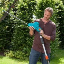 GARDENA - Telescopische THS 500/48 - Heggenschaar (gemotoriseerd) - 48 Cm Meslengte - 25 Mm Tandmes Opening 17 GARDENA - Telescopische THS 500/48 - Heggenschaar (gemotoriseerd) - 48 Cm Meslengte - 25 Mm Tandmes Opening -Tuingereedschaps Winkel 1200x1200 172