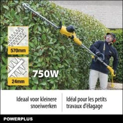 Powerplus POWXG2043 Elektrische Heggenschaar - 750W - Snoeien En Knippen - Zwaardlengte 570mm - Mesafstand 24mm - Telescopisch - Draaibaar Handvat - Haagschaar Voor Tuinonderhoud 7 Powerplus POWXG2043 Elektrische Heggenschaar - 750W - Snoeien En Knippen - Zwaardlengte 570mm - Mesafstand 24mm - Telescopisch - Draaibaar Handvat - Haagschaar Voor Tuinonderhoud -Tuingereedschaps Winkel 1200x1200 179