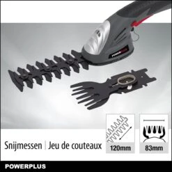 Powerplus POWEG4500 Gras-/Heggenschaar Accu - 7.2V - Snoeien En Knippen - Zwaardlengte 83/120mm - Mesafstand 8mm - Incl. 1,5Ah Accu En Lader - Haagschaar Voor Tuinonderhoud 10 Powerplus POWEG4500 Gras-/Heggenschaar Accu - 7.2V - Snoeien En Knippen - Zwaardlengte 83/120mm - Mesafstand 8mm - Incl. 1,5Ah Accu En Lader - Haagschaar Voor Tuinonderhoud -Tuingereedschaps Winkel 1200x1200 205