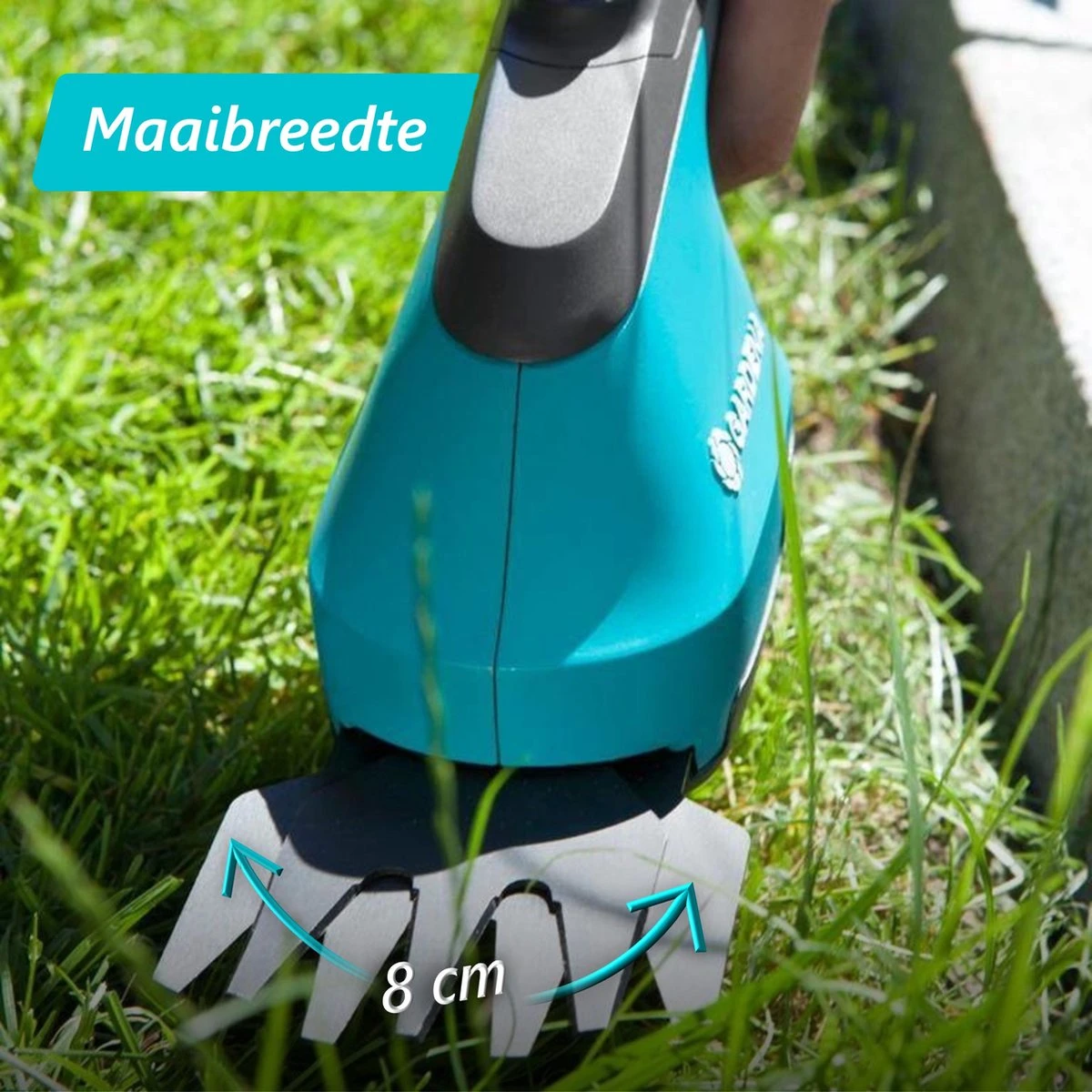 GARDENA AccuCut Li - Grasschaar - 8 Cm Maaibreedte 5 GARDENA AccuCut Li - Grasschaar - 8 Cm Maaibreedte - Afbeelding 5