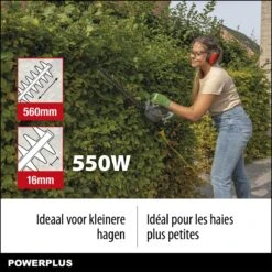 Powerplus POWEG40100 Elektrische Heggenschaar - 550W - Snoeien En Knippen - Zwaardlengte 560mm - Mesafstand 16mm - Haagschaar Voor Tuinonderhoud 8 Powerplus POWEG40100 Elektrische Heggenschaar - 550W - Snoeien En Knippen - Zwaardlengte 560mm - Mesafstand 16mm - Haagschaar Voor Tuinonderhoud -Tuingereedschaps Winkel 1200x1200 250