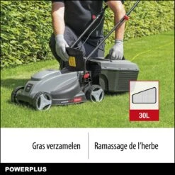 Powerplus POWEG63703 Elektrische Grasmaaier - Grasmachine Voor Kleine Tuin - 1000 W - 32cm Maaibreedte - 30L Opvangbak - Verstelbare Maaihoogte 8 Powerplus POWEG63703 Elektrische Grasmaaier - Grasmachine Voor Kleine Tuin - 1000 W - 32cm Maaibreedte - 30L Opvangbak - Verstelbare Maaihoogte -Tuingereedschaps Winkel 1200x1200 280