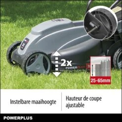 Powerplus POWEG63703 Elektrische Grasmaaier - Grasmachine Voor Kleine Tuin - 1000 W - 32cm Maaibreedte - 30L Opvangbak - Verstelbare Maaihoogte 10 Powerplus POWEG63703 Elektrische Grasmaaier - Grasmachine Voor Kleine Tuin - 1000 W - 32cm Maaibreedte - 30L Opvangbak - Verstelbare Maaihoogte -Tuingereedschaps Winkel 1200x1200 282