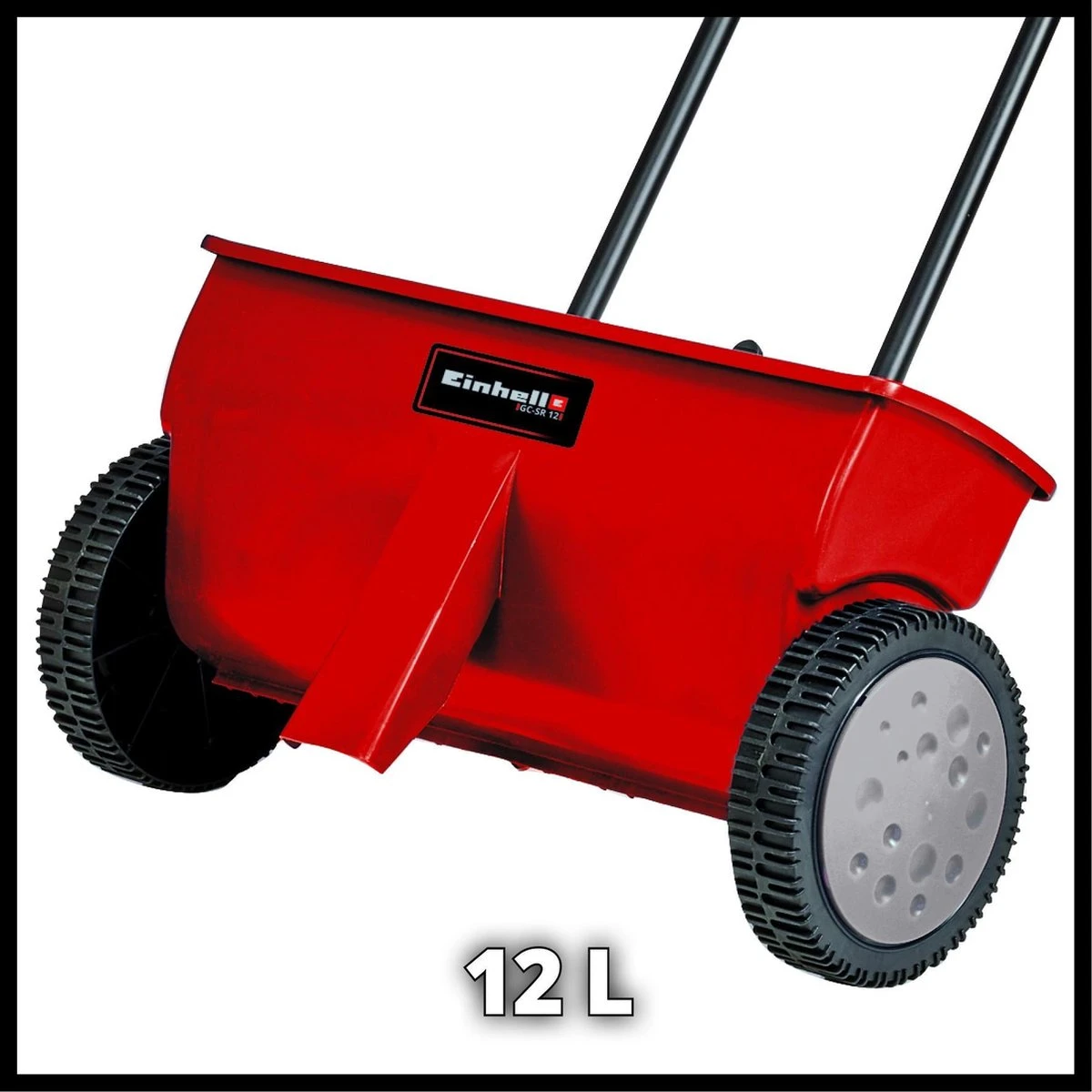 Einhell Strooiwagen GC-SR 12 (12 L - 45 Cm Strooibreedte - Dubbele Duwstang - Kliksluiting Aan Beide Zijden - Verstelhendel - Corrosiebestendige Rol - Behuizing Van Breukvast Kunststof) 2 Einhell Strooiwagen GC-SR 12 (12 L - 45 Cm Strooibreedte - Dubbele Duwstang - Kliksluiting Aan Beide Zijden - Verstelhendel - Corrosiebestendige Rol - Behuizing Van Breukvast Kunststof) - Afbeelding 2