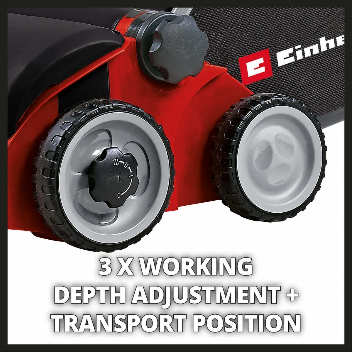 Einhell Verticuteerder En Beluchter RG-SA 1433 (1400 W - 33 Cm Werkbreedte - 3-voudige Hoogteverstelling - 28 L - Aanbevolen Voor Oppervlaktes Tot 400 M²) 6 Einhell Verticuteerder En Beluchter RG-SA 1433 (1400 W - 33 Cm Werkbreedte - 3-voudige Hoogteverstelling - 28 L - Aanbevolen Voor Oppervlaktes Tot 400 M²) - Afbeelding 6