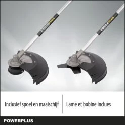Powerplus POWXG30405 Bosmaaier 2-in-1 - 1000 W - Bosmaaier & Grastrimmer 9 Powerplus POWXG30405 Bosmaaier 2-in-1 - 1000 W - Bosmaaier & Grastrimmer -Tuingereedschaps Winkel 1200x1200 320