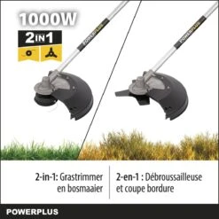 Powerplus POWXG30405 Bosmaaier 2-in-1 - 1000 W - Bosmaaier & Grastrimmer 11 Powerplus POWXG30405 Bosmaaier 2-in-1 - 1000 W - Bosmaaier & Grastrimmer -Tuingereedschaps Winkel 1200x1200 322