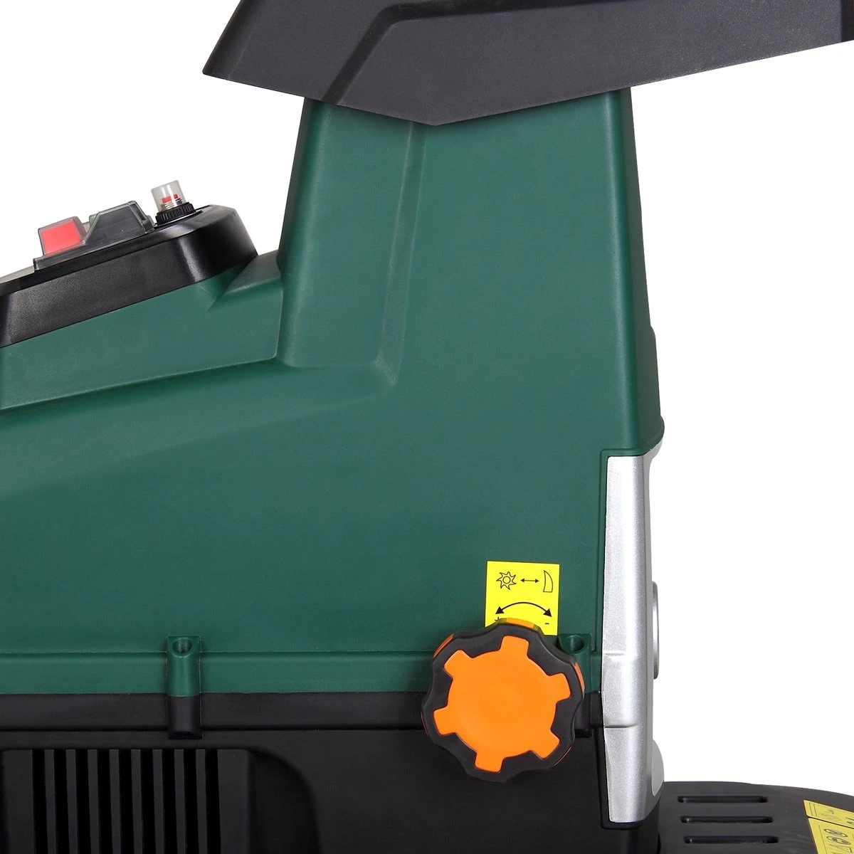 Gardebruk Hakselaar Elektrisch 2800W - 45mm Takdikte - Opvangbak 60 L 2 Gardebruk Hakselaar Elektrisch 2800W - 45mm Takdikte - Opvangbak 60 L - Afbeelding 2