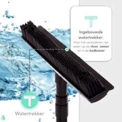 CLEANLY® Rubberen Bezem Met Vloerwisser - Kappersbezem - Zachte Bezem Binnen & Buiten - Vloertrekker Met Steel - 68-150 Cm 13 CLEANLY® Rubberen Bezem Met Vloerwisser - Kappersbezem - Zachte Bezem Binnen & Buiten - Vloertrekker Met Steel - 68-150 Cm -Tuingereedschaps Winkel 1200x1200 458