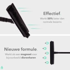 CLEANLY® Rubberen Bezem Met Vloerwisser - Kappersbezem - Zachte Bezem Binnen & Buiten - Vloertrekker Met Steel - 68-150 Cm 14 CLEANLY® Rubberen Bezem Met Vloerwisser - Kappersbezem - Zachte Bezem Binnen & Buiten - Vloertrekker Met Steel - 68-150 Cm -Tuingereedschaps Winkel 1200x1200 459