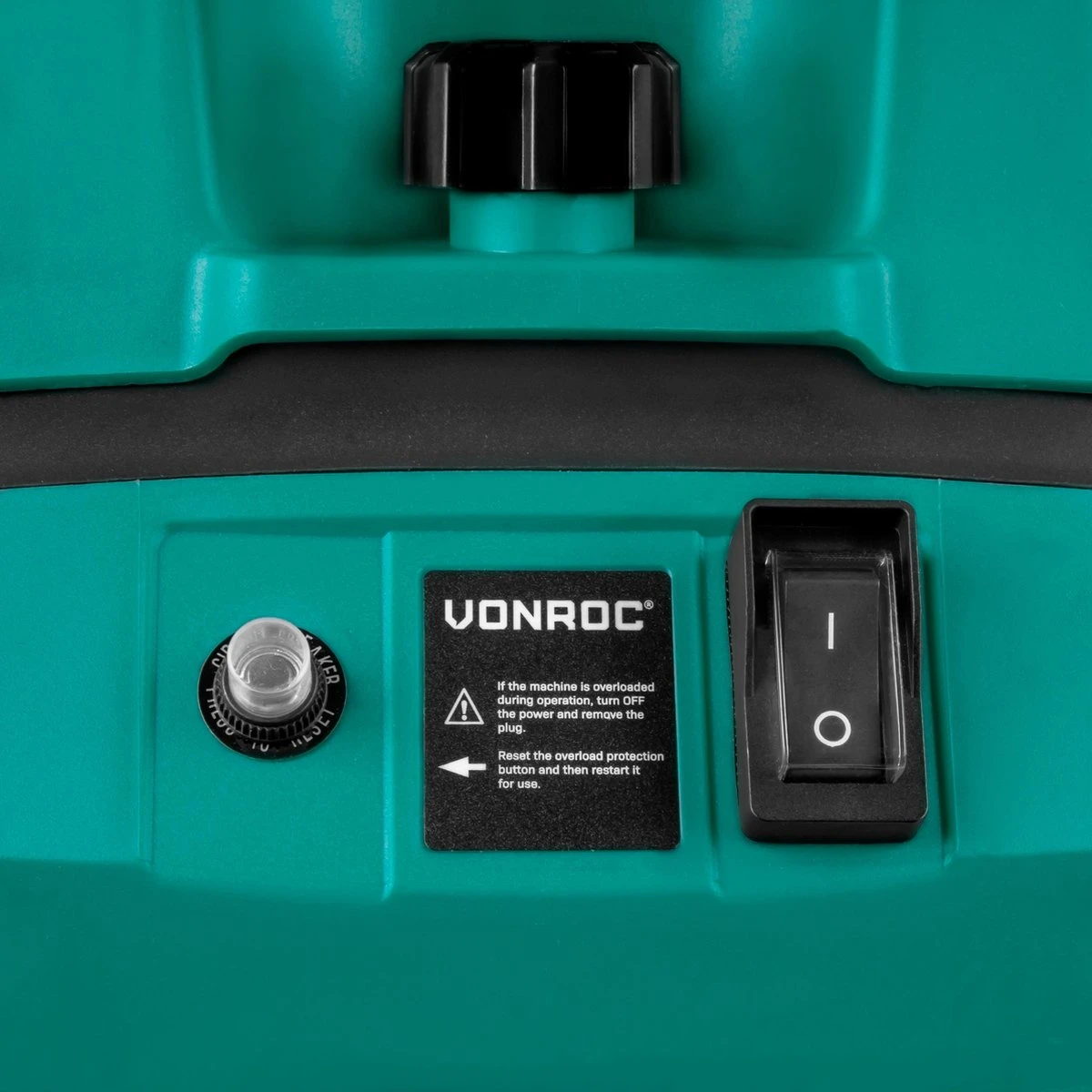 VONROC Hakselaar/Shredder 2500W – Voor Takken Tot Ø45mm – Incl. 45L Opvangzak & Duwstok 3 VONROC Hakselaar/Shredder 2500W – Voor Takken Tot Ø45mm – Incl. 45L Opvangzak & Duwstok - Afbeelding 3