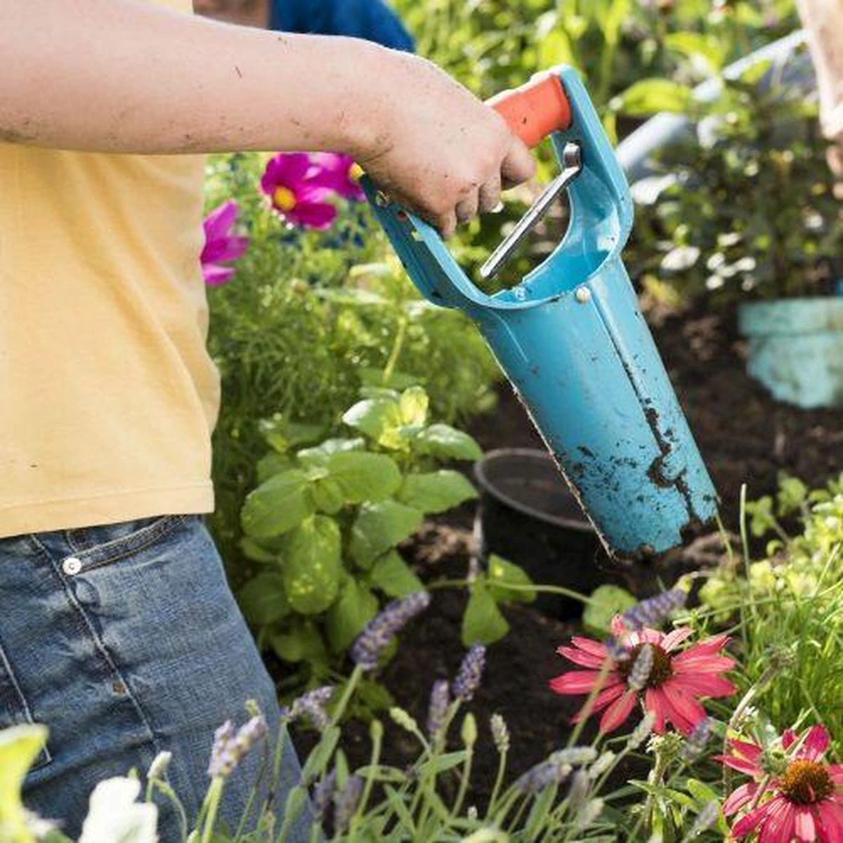 GARDENA Bollenplanter - Diepteaanduiding - Automatische Aardeloslating 7 GARDENA Bollenplanter - Diepteaanduiding - Automatische Aardeloslating - Afbeelding 7
