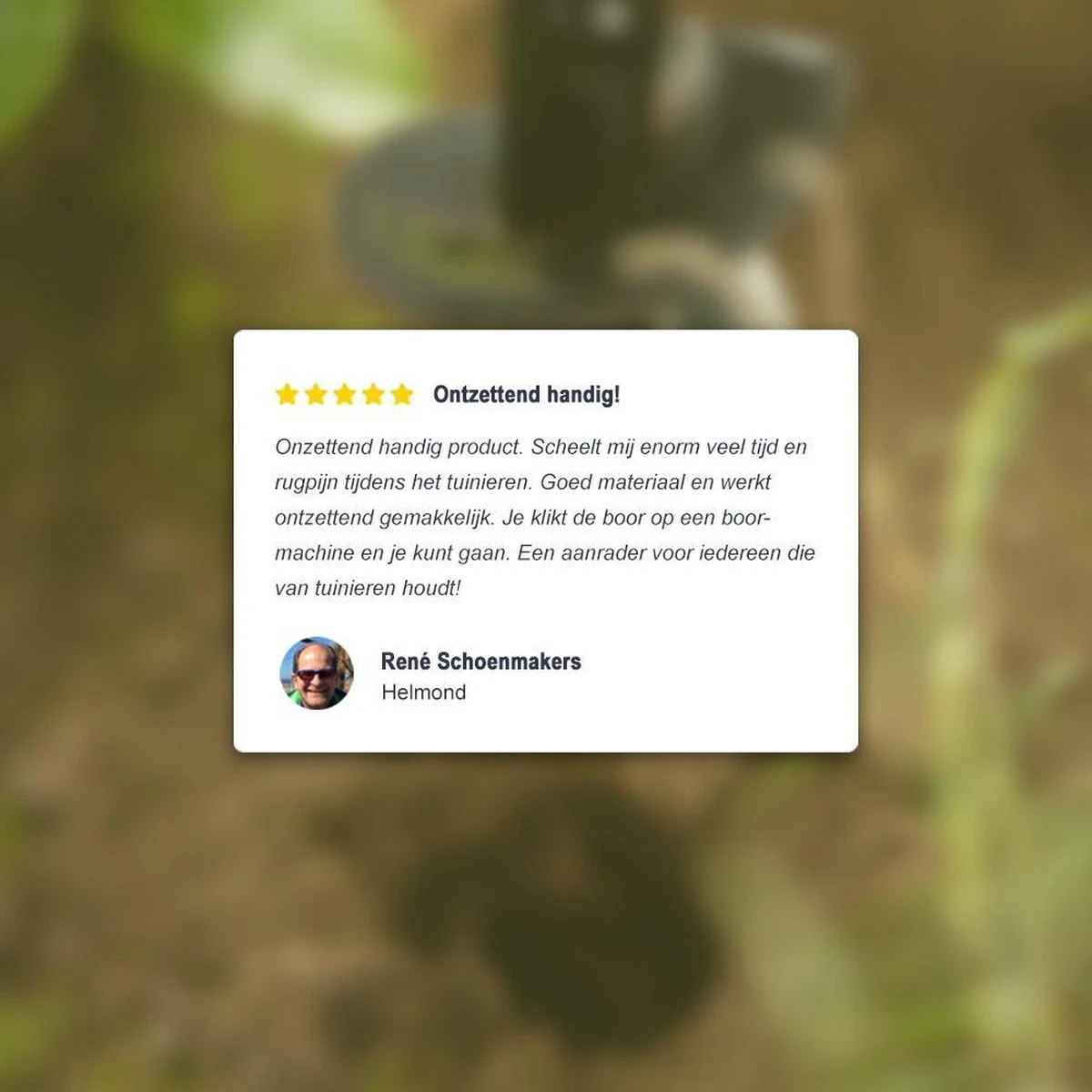 Merkloos Grondboor Voor Planten - 25 CM - Palenboor - Moestuin - Bollenplanter - Zwart 7 Merkloos Grondboor Voor Planten - 25 CM - Palenboor - Moestuin - Bollenplanter - Zwart - Afbeelding 7