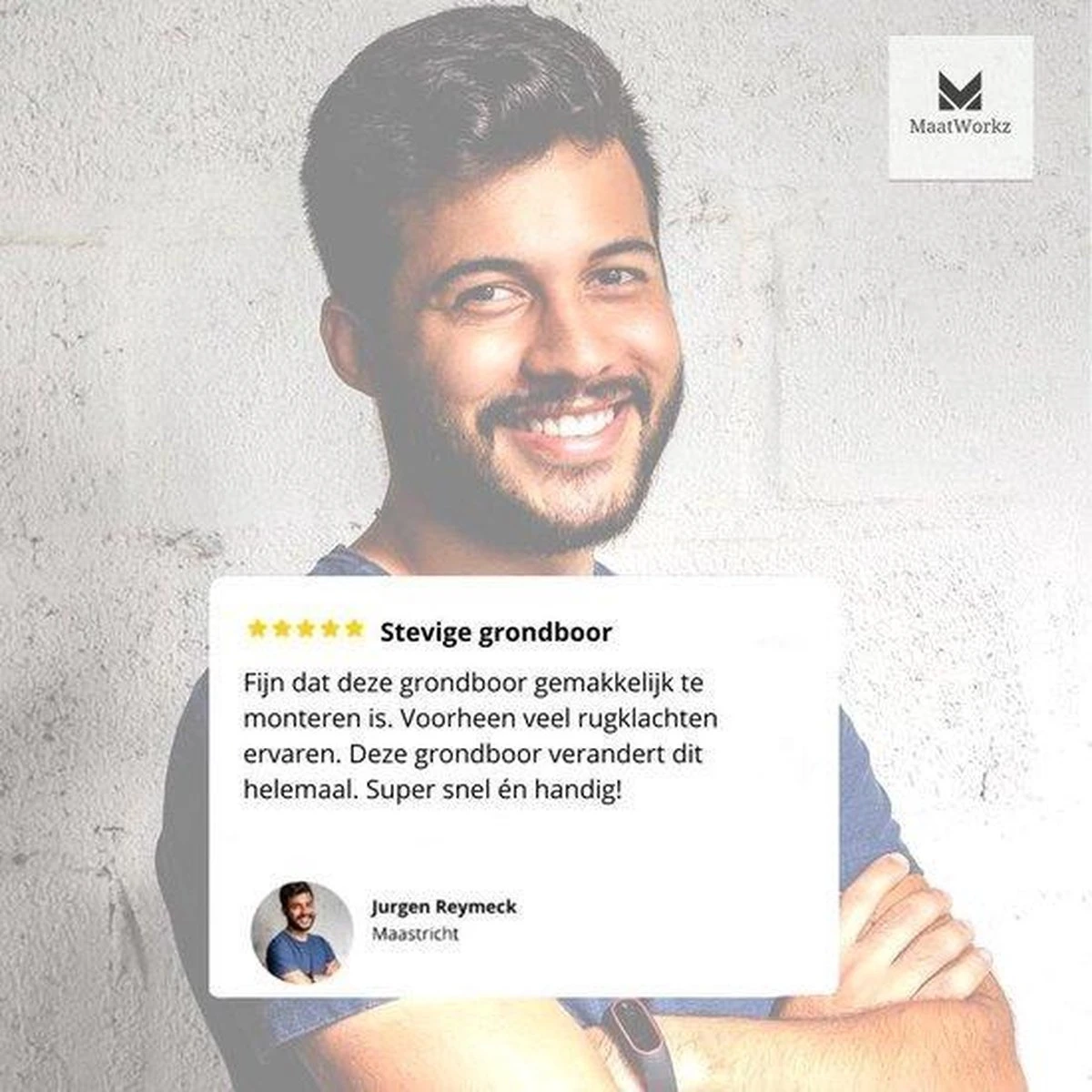 MaatWorkz - Grondboor - 25 CM - Boormachine - Bollenplanter - Moestuin - Palenboor - Boor - Tuin 8 MaatWorkz - Grondboor - 25 CM - Boormachine - Bollenplanter - Moestuin - Palenboor - Boor - Tuin - Afbeelding 8