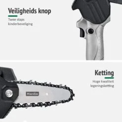 Mardin Mini Kettingzaag - Snoeizaag - Kettingzaag - Kettingzaag Electrisch Met 2 Accu - Inclusief Koffer - 1 Extra Accu - Grijs 16 Mardin Mini Kettingzaag - Snoeizaag - Kettingzaag - Kettingzaag Electrisch Met 2 Accu - Inclusief Koffer - 1 Extra Accu - Grijs -Tuingereedschaps Winkel 1200x1200 601