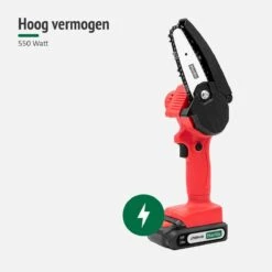 Mardin Mini Kettingzaag - Snoeizaag - Kettingzaag - Kettingzaag Electrisch Met 2 Accu - Inclusief Koffer - 1 Extra Accu - Rood -Tuingereedschaps Winkel 1200x1200 610