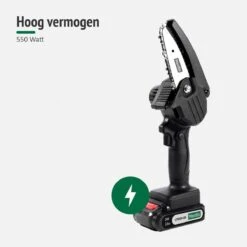 Mardin Mini Kettingzaag - Snoeizaag - Kettingzaag - Kettingzaag Electrisch Met 2 Accu - Inclusief Koffer - 1 Extra Accu - Zwart -Tuingereedschaps Winkel 1200x1200 683