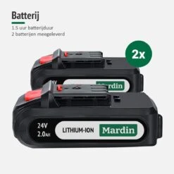 Mardin Mini Kettingzaag - Snoeizaag - Kettingzaag - Kettingzaag Electrisch Met 2 Accu - Inclusief Koffer - 1 Extra Accu - Groen -Tuingereedschaps Winkel 1200x1200 720